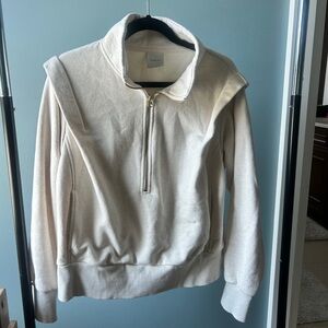 Varley Darah half zip sweatshirt